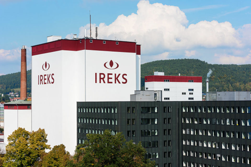 Ansicht auf das IREKS-Firmengebäude