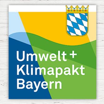 Logo Umwelt + Klimapaket Bayern